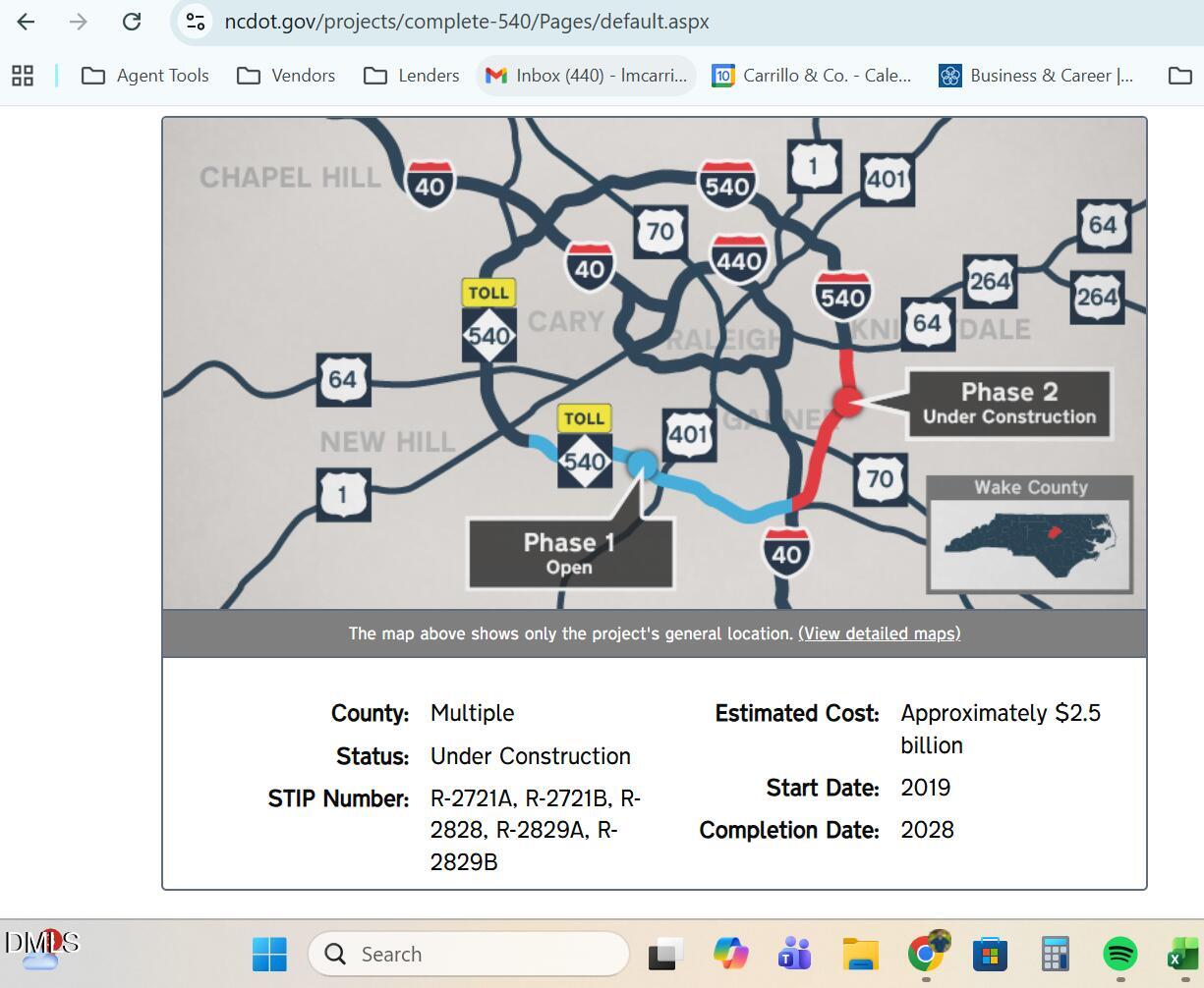 7301 Battle Bridge Road Raleigh, NC 27610 - Photo 10 of 10 Screenshot 2026-01-10 121222 540 map