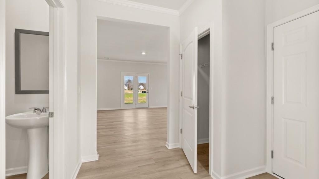 703 Anchor Avenue Villa Rica, GA 30180 - Photo 7 of 32 a view of hallway with wooden floor