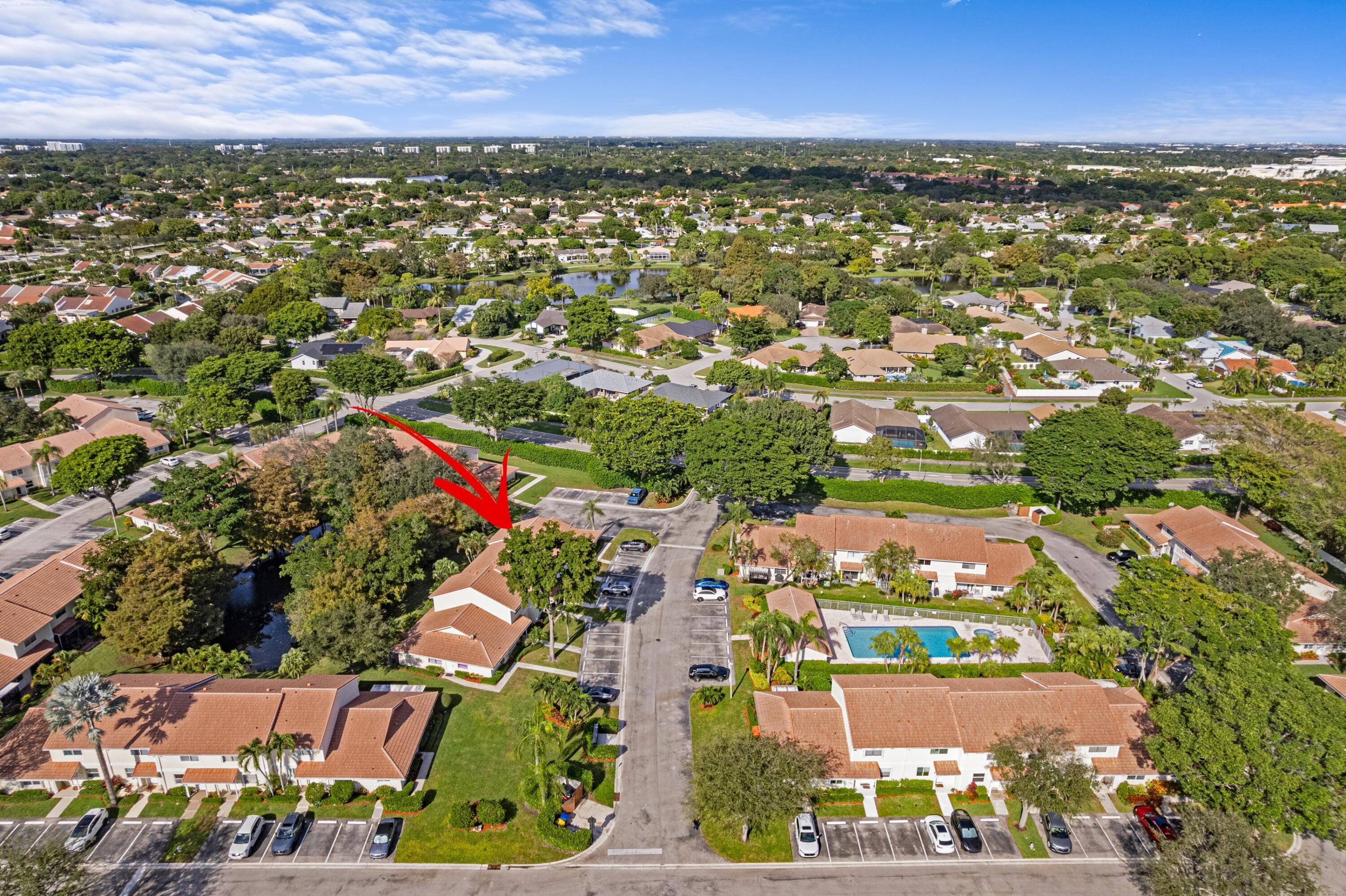 6262 Walk Circle Boca Raton, FL 33433 - Photo 23 of 37 Aerial Neighborhood View