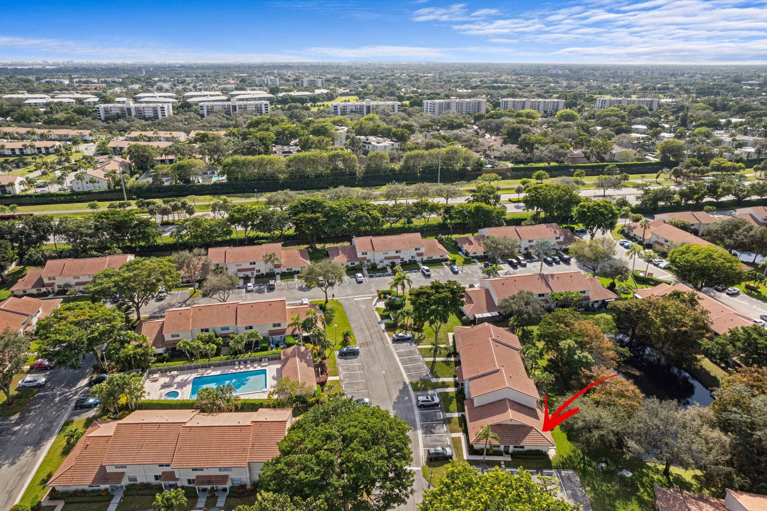 6262 Walk Circle Boca Raton, FL 33433 - Photo 3 of 37 Aerial Neighborhood View
