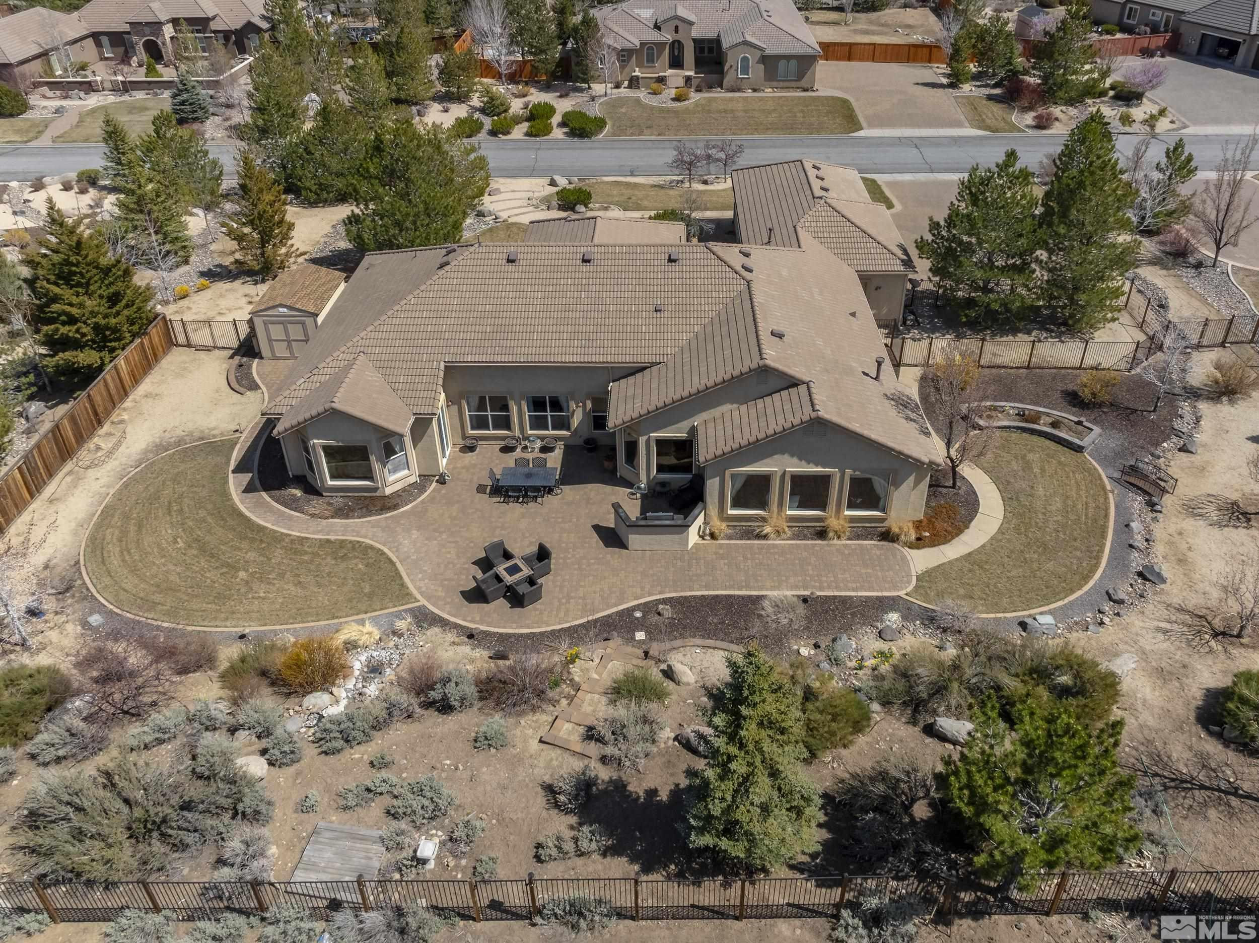 15300 Redmond Loop Reno, NV 89511 - Photo 33 of 35 an aerial view of a house with yard