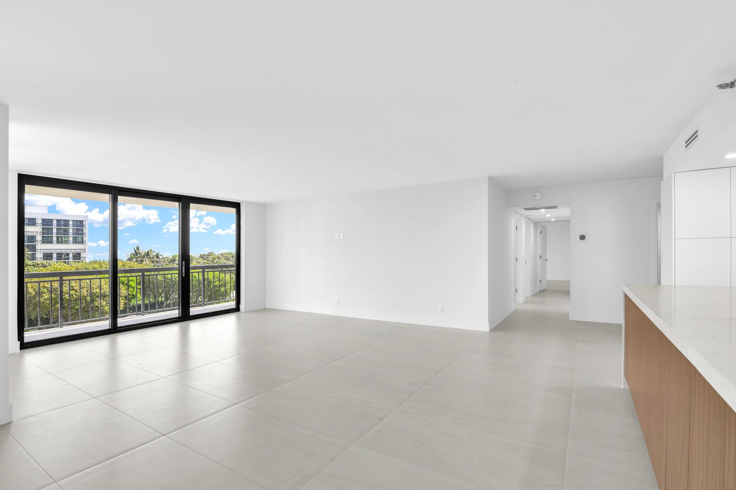 2001 North Ocean Boulevard, Unit 502 Boca Raton, FL 33431 - Photo 18 of 67 a view of an empty room with a window