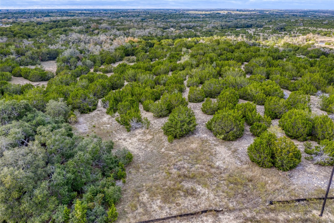 195 Whispering Wind Road Bertram, TX 78605 - Photo 13 of 16 a view of a big yard with lots of green space