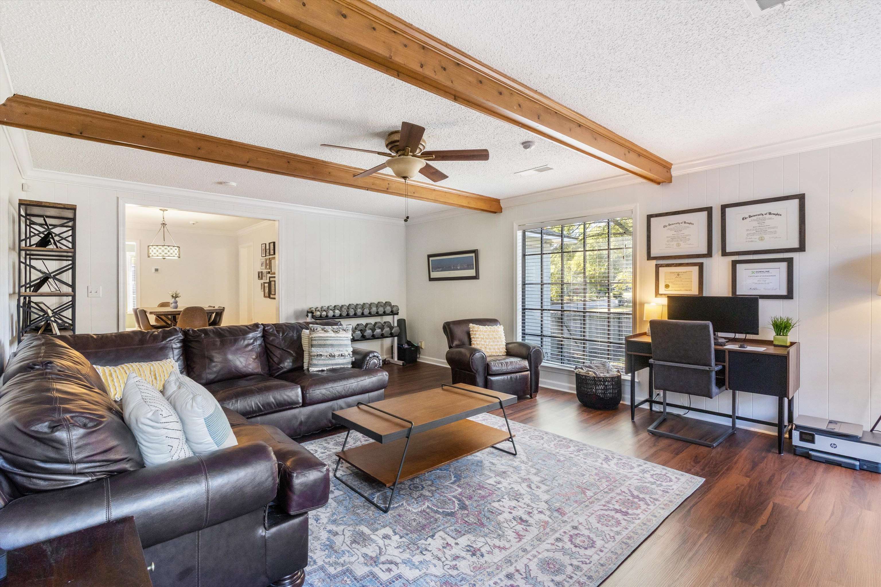 5022 Sea Isle Road Memphis, TN 38117 - Photo 16 of 28 a living room with furniture and wooden floor
