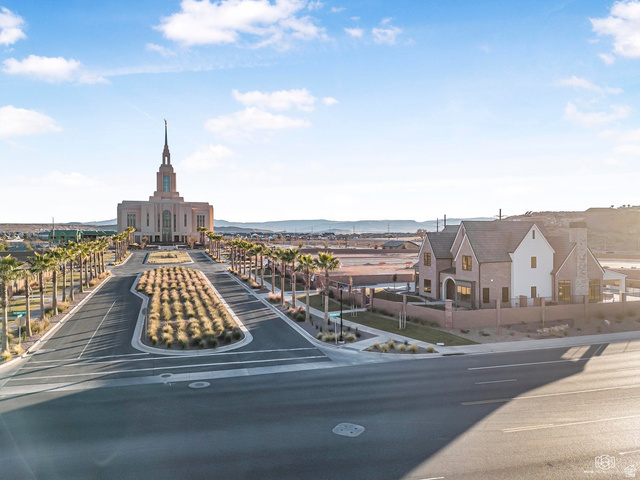 1468 South Red Cliffs Temple Lane St. George, UT 84790 - Photo 2 of 64 Exterior space with a mountain backdrop