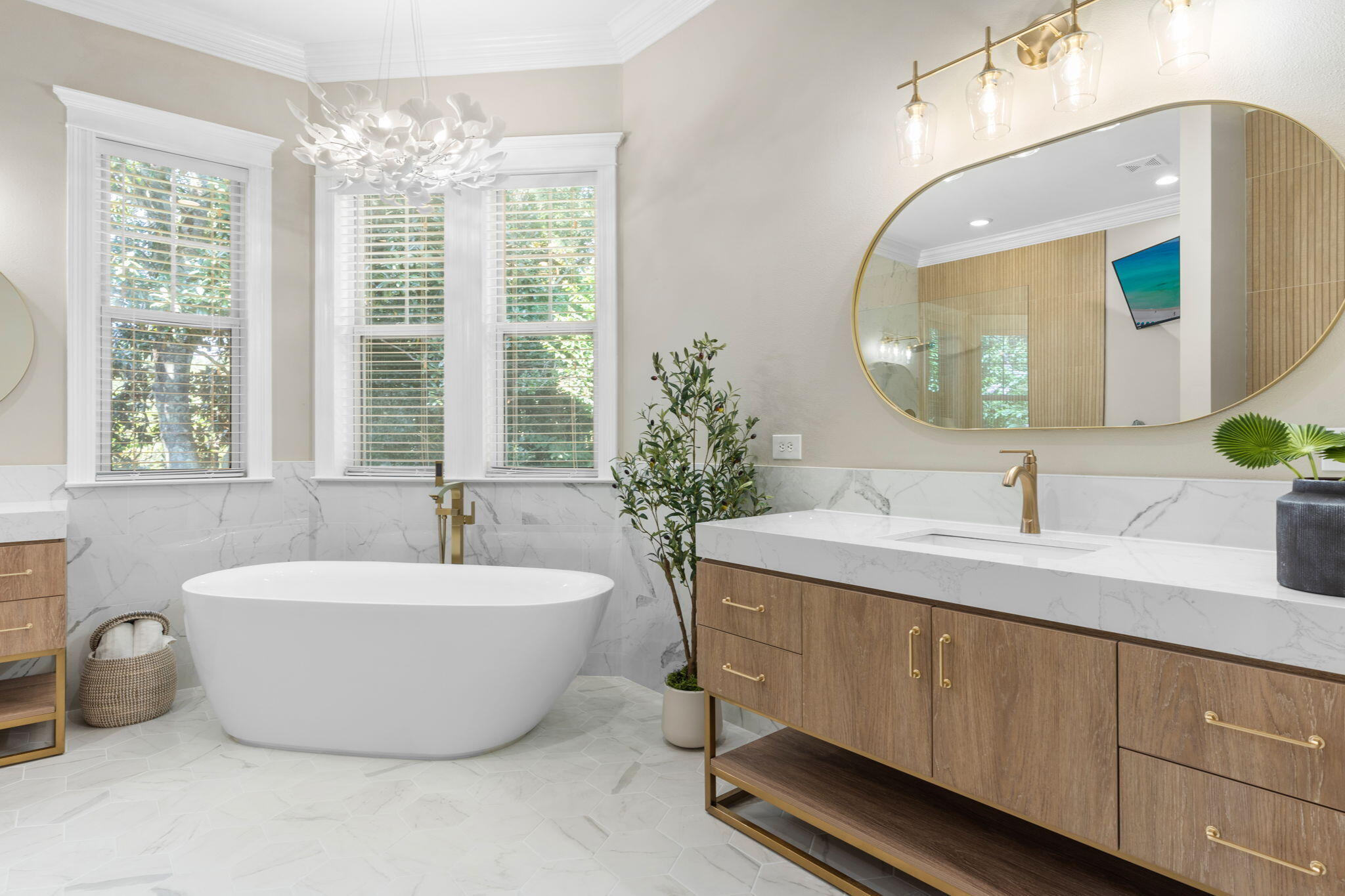 302 Sand Myrtle Way Destin, FL 32541 - Photo 17 of 53 Primary bathroom oasis