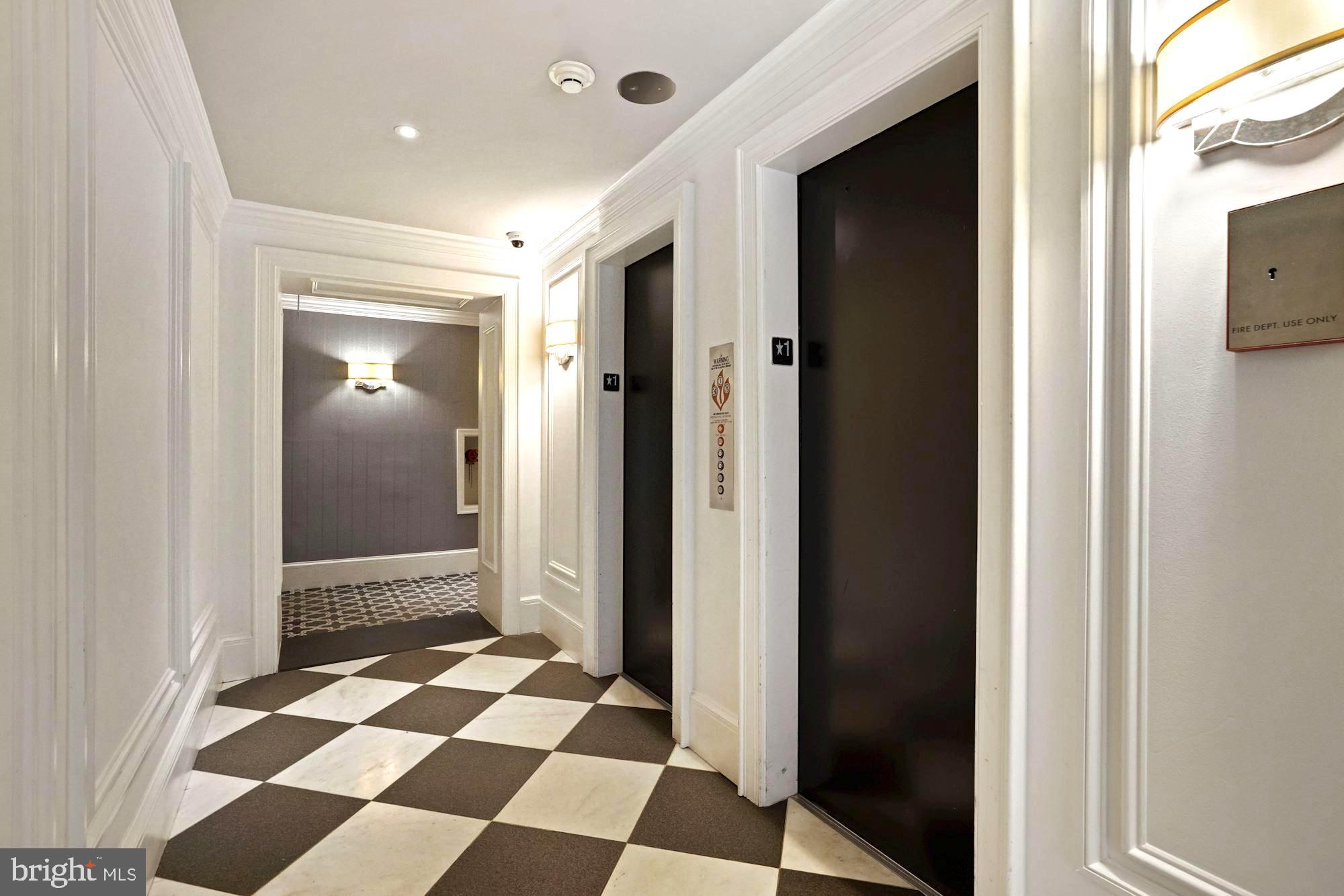 2001 16th Street Northwest, Unit 407 Washington, DC 20009 - Photo 9 of 14 Newly Refinished Hallways
