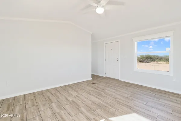 wooden floor in a room