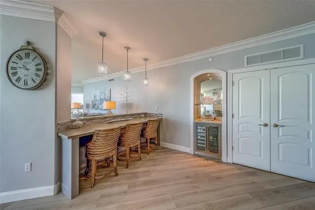a spacious bathroom with a bathtub and a sink