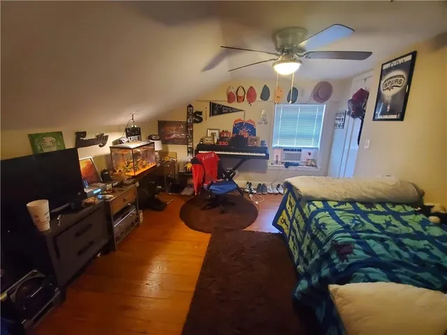 a living room filled with furniture