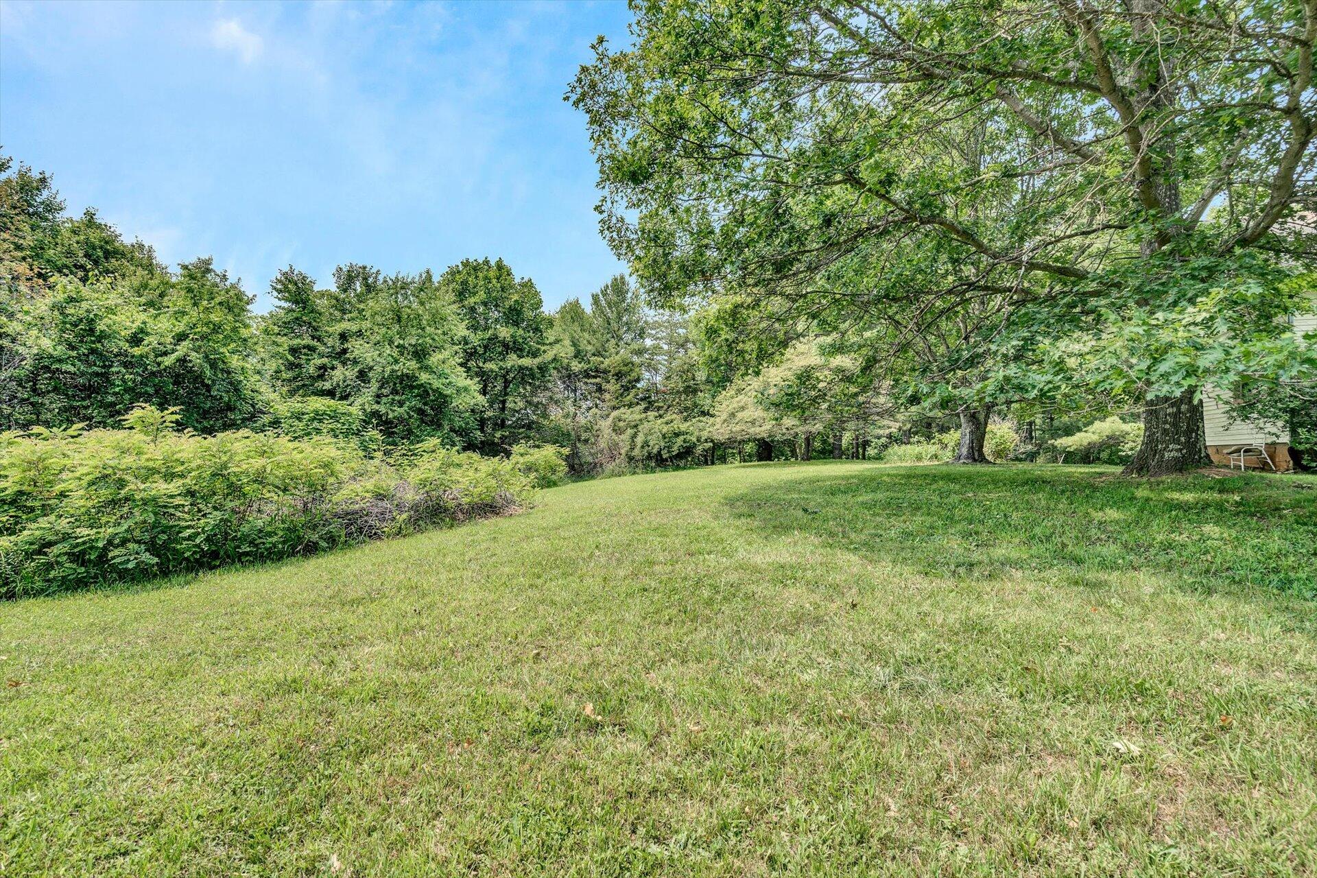 953 Huffville Road Northeast Pilot, VA 24138 - Photo 34 of 38 a view of a grassy field with trees