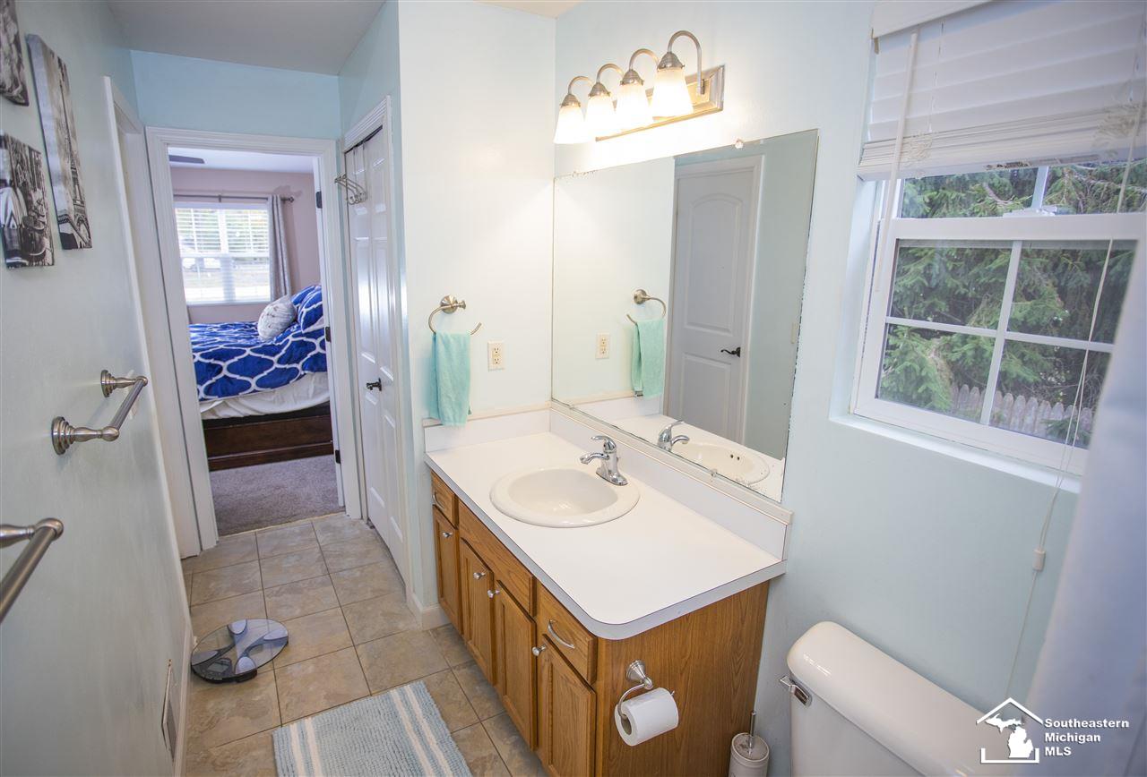 8245 Secor Road Lambertville, MI 48144 - Photo 12 of 26 Downstairs/Master Bathroo