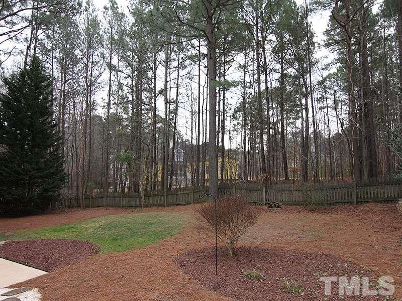 2617 Jasper Lane Raleigh, NC 27613 - Photo 25 of 25 a view of backyard with green space