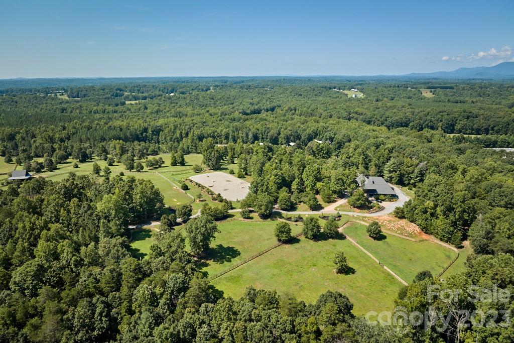 800 Collinsville Road Columbus, NC 28722 - Photo 3 of 33 an aerial view of residential house with outdoor space