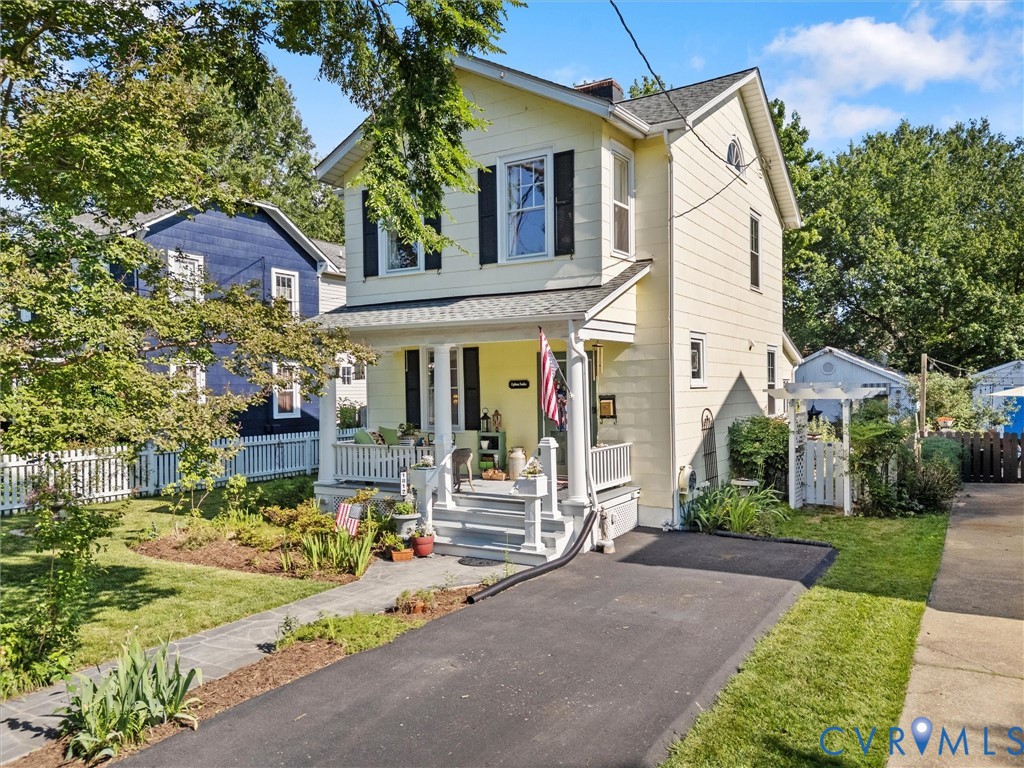 1812 Seddon Road Richmond, VA 23227 - Photo 2 of 56 Classic two-story residence featuring a covered fr