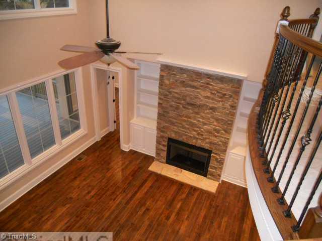 232 Beauchamp Road Advance, NC 27006 - Photo 6 of 16 Living Room. Living Room View From Balcony Upstairs.