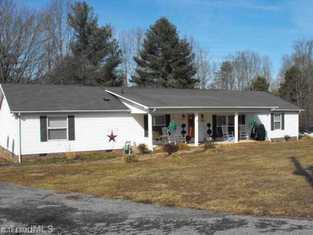 260 Oak Ridge Drive Elkin, NC 28621 - Photo 14 of 16 Exterior Front. GREAT FLOOR PLAN. MOVE IN READY.