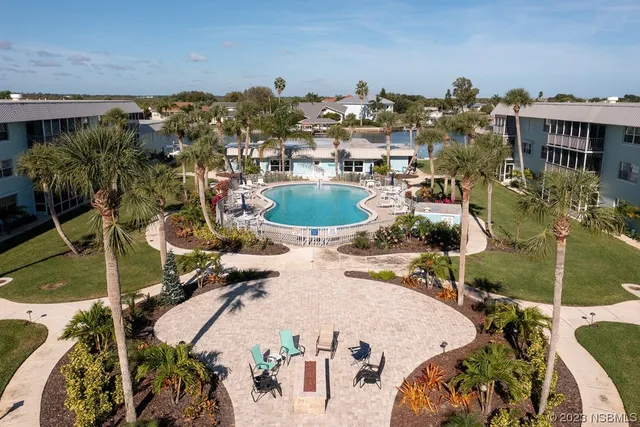 an aerial view of a city with lots of residential buildings