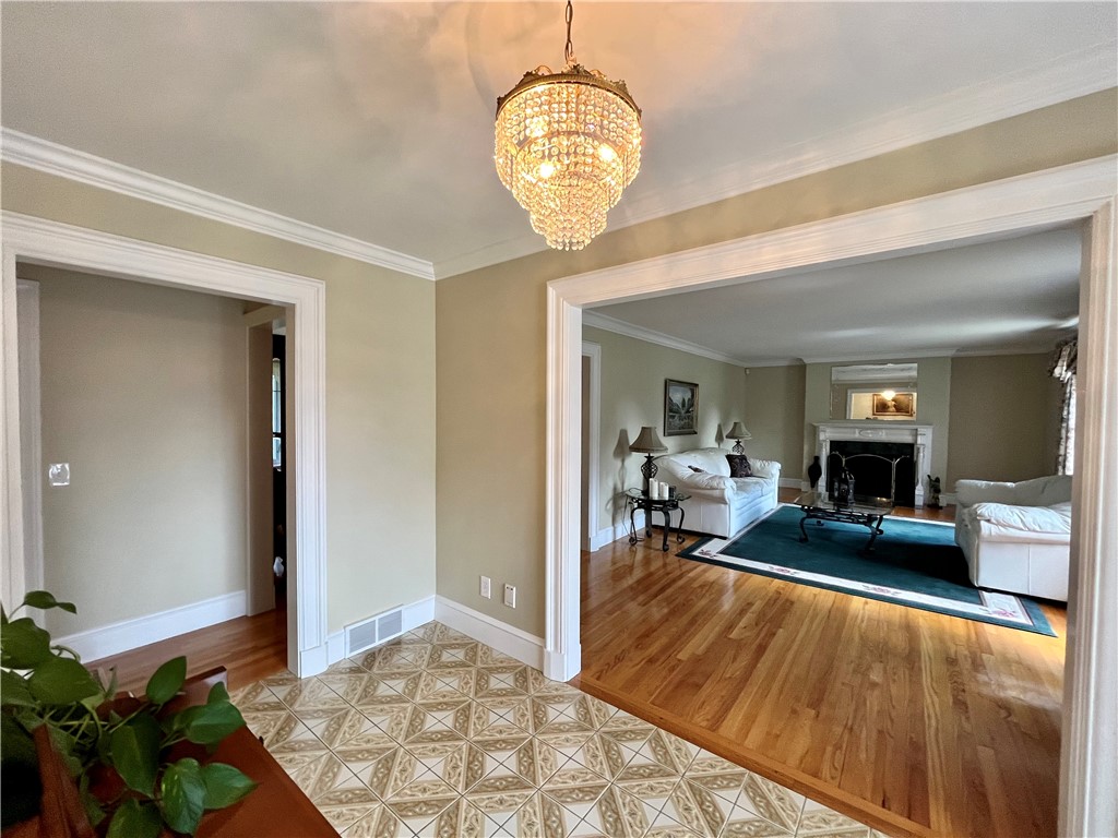 280 Pippin Orchard Road Cranston, RI 02921 - Photo 3 of 39 Front foyer opens up to living room