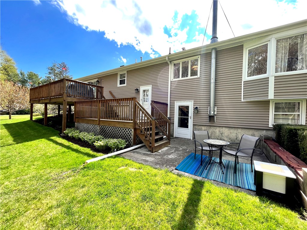 280 Pippin Orchard Road Cranston, RI 02921 - Photo 36 of 39 Multi-level deck to walk out patio area