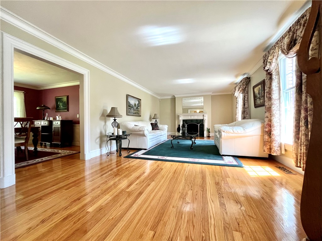 280 Pippin Orchard Road Cranston, RI 02921 - Photo 4 of 39 Living room with fireplace