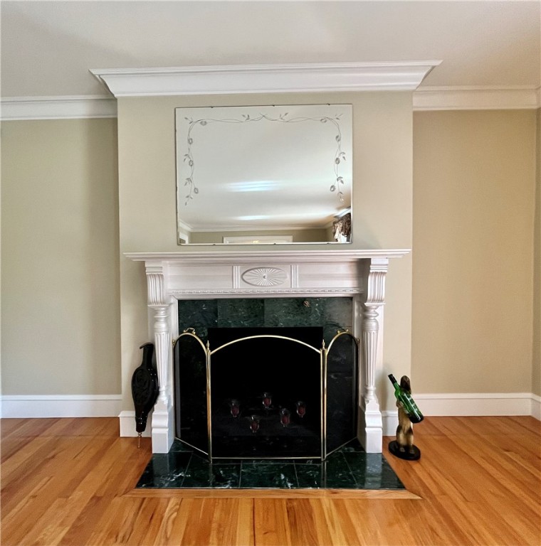 280 Pippin Orchard Road Cranston, RI 02921 - Photo 5 of 39 Title fireplace with ornamental mantel