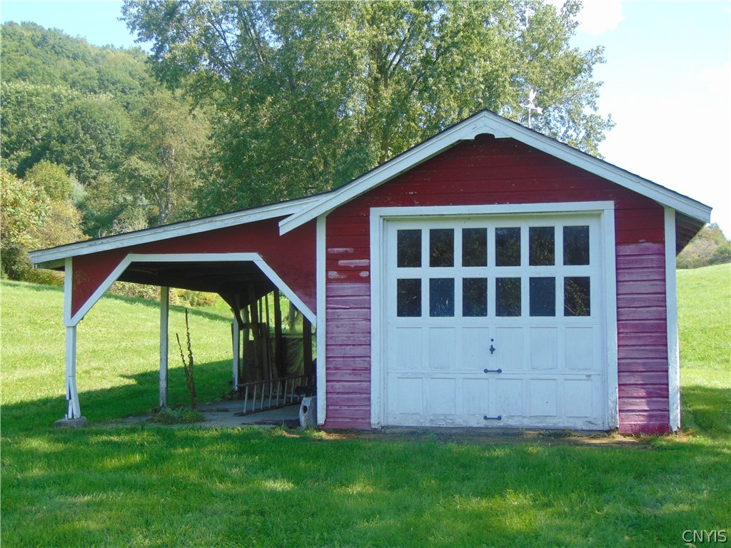 4800 Health Camp Road Homer, NY 13045 - Photo 37 of 40 Garage out back with side porch