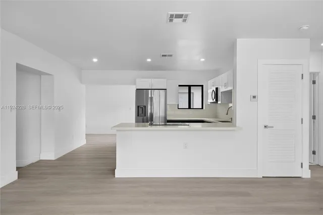 wooden floor in an empty room