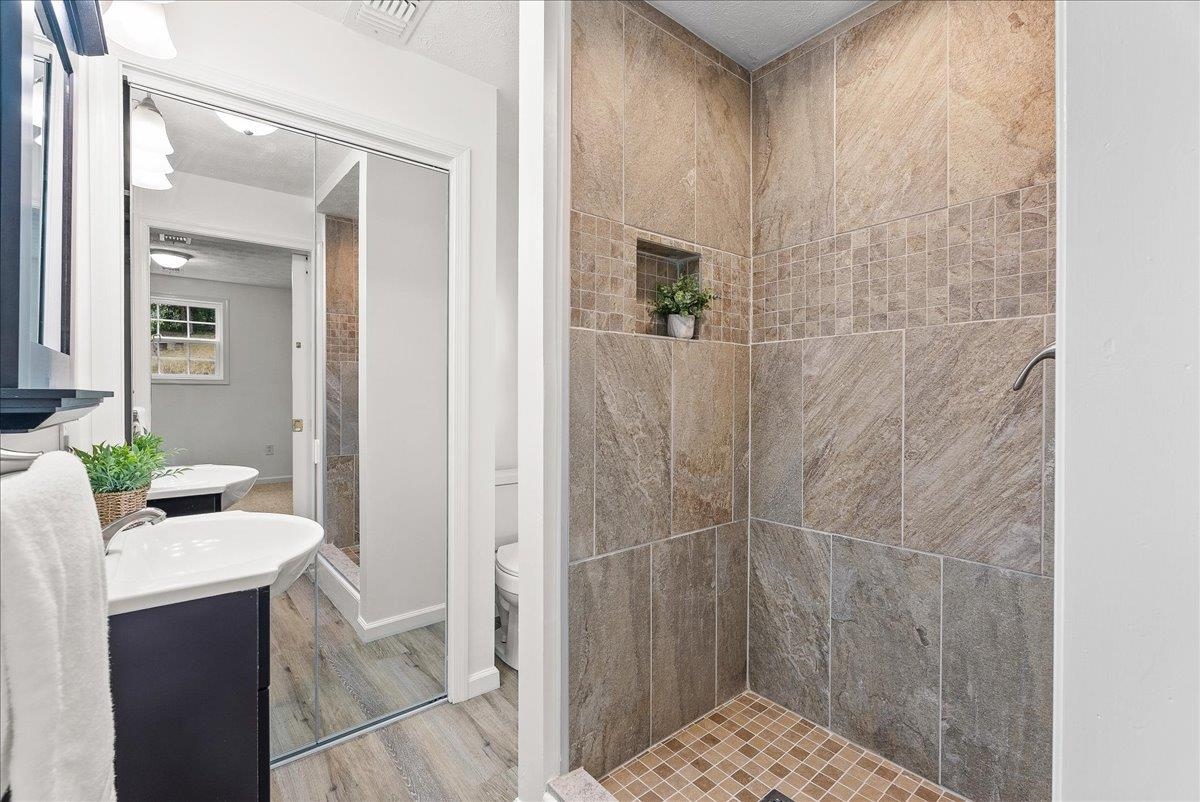 765 Union Church Road Churchville, VA 24421 - Photo 20 of 35 a bathroom with a sink and mirror