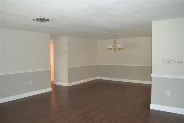 wooden floor in an empty room