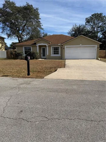 front view of house with a yard