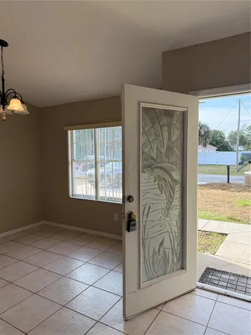 a view of an entryway