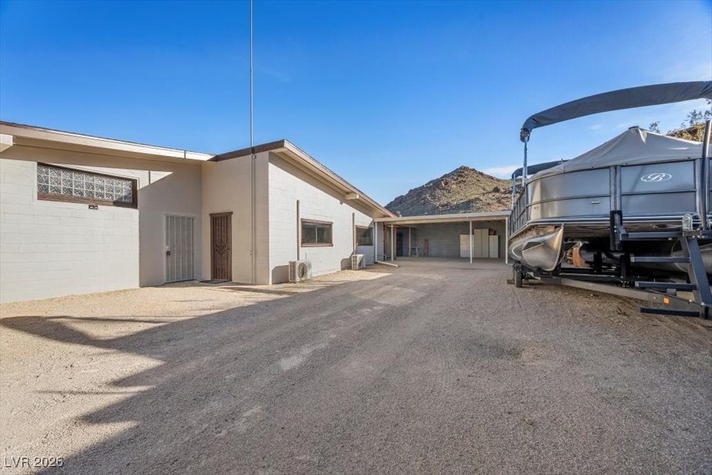 15621 Bonanza Street Searchlight, NV 89046 - Photo 33 of 37 Side yard boat or RV parking