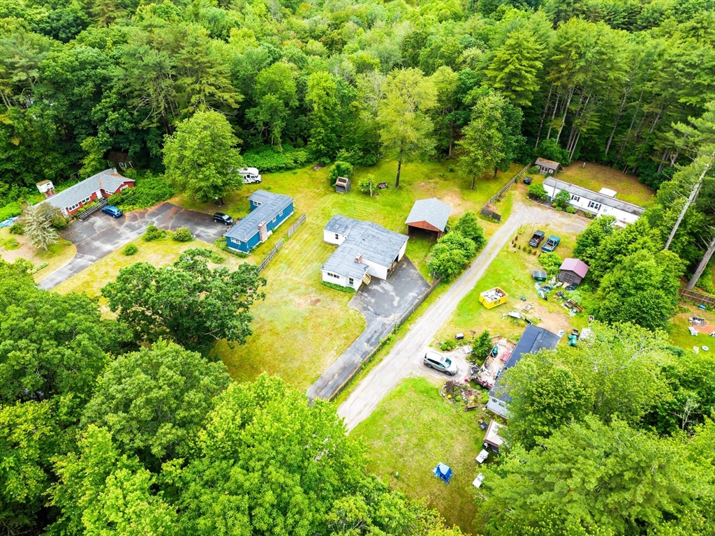 24 Horton Road Orange, MA 01364 - Photo 31 of 32 an aerial view of a residential houses with yard