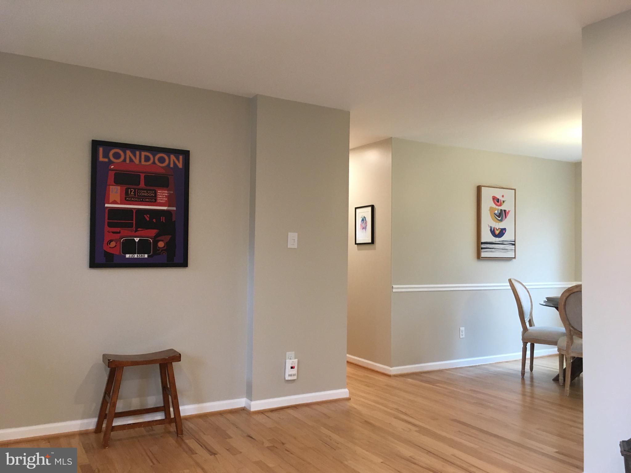 4012 Highview Drive Silver Spring, MD 20906 - Photo 14 of 18 looking at the dinning room from the living room