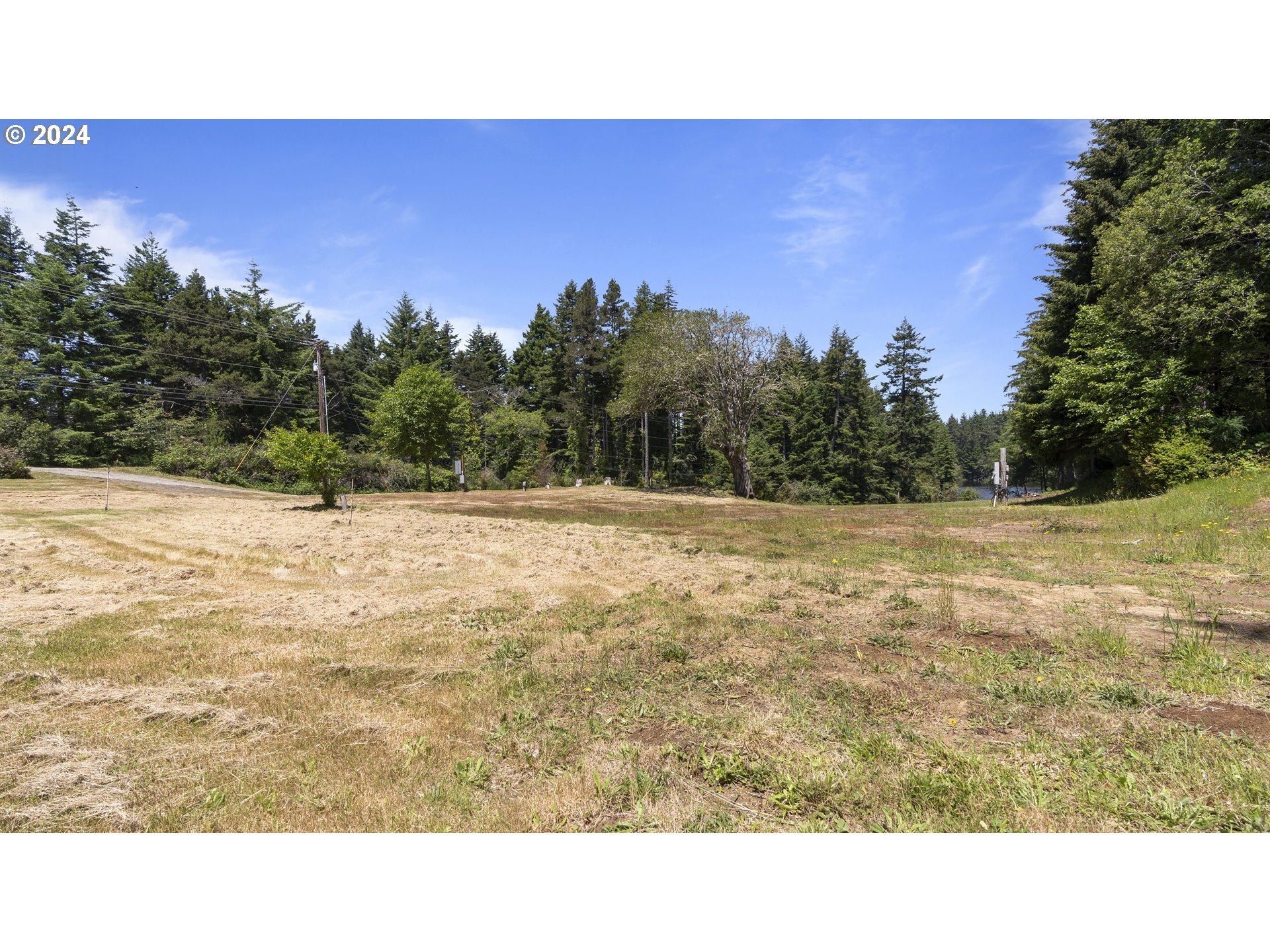 69919 Riddling Road North Bend, OR 97459 - Photo 5 of 28 a open area with mountains in the background