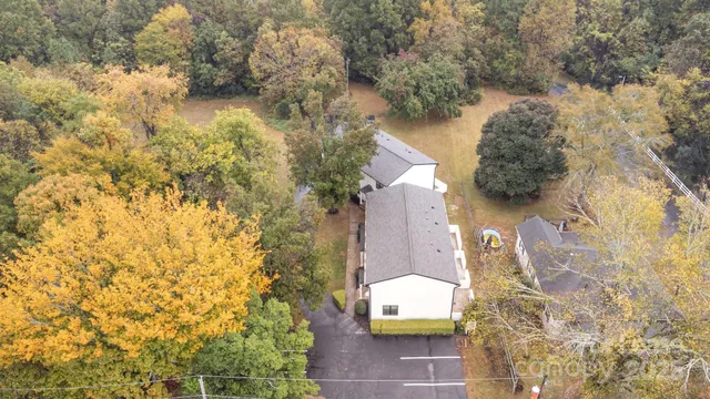 a view of door and yard