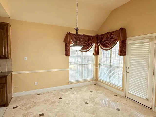 a view of a room with rack on the wall