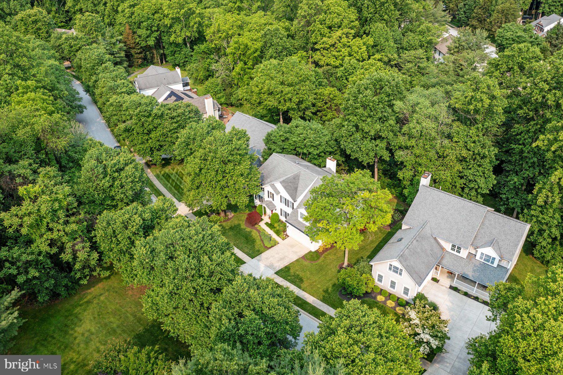 6008 Winter Grain Path Clarksville, MD 21029 - Photo 48 of 53 an aerial view of a house with a yard and outdoor seating