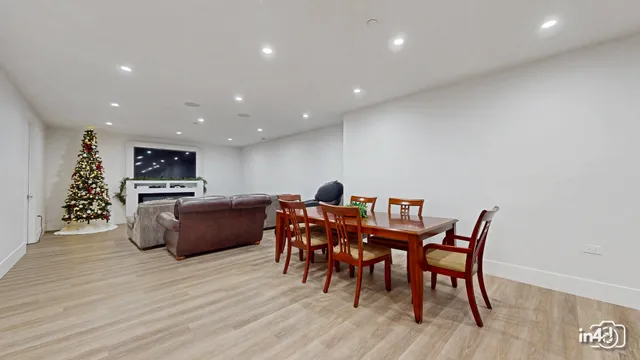 a room with furniture and a wooden floor