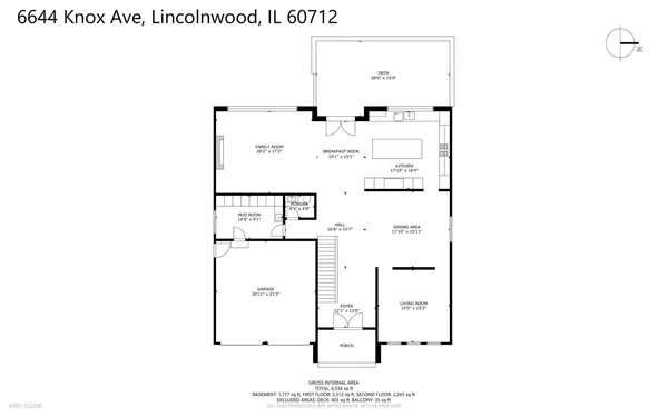 $2,375,000 | 6644 North Knox Avenue, Lincolnwood, IL 60712