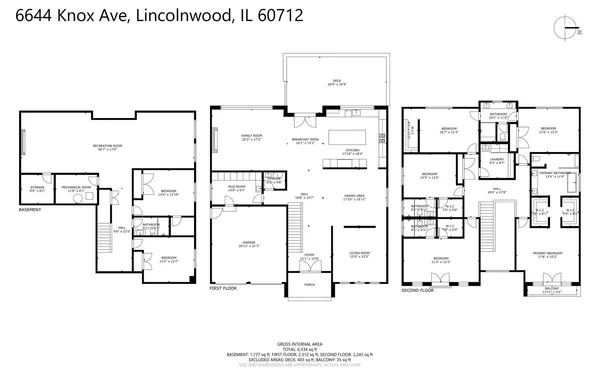 $2,375,000 | 6644 North Knox Avenue, Lincolnwood, IL 60712