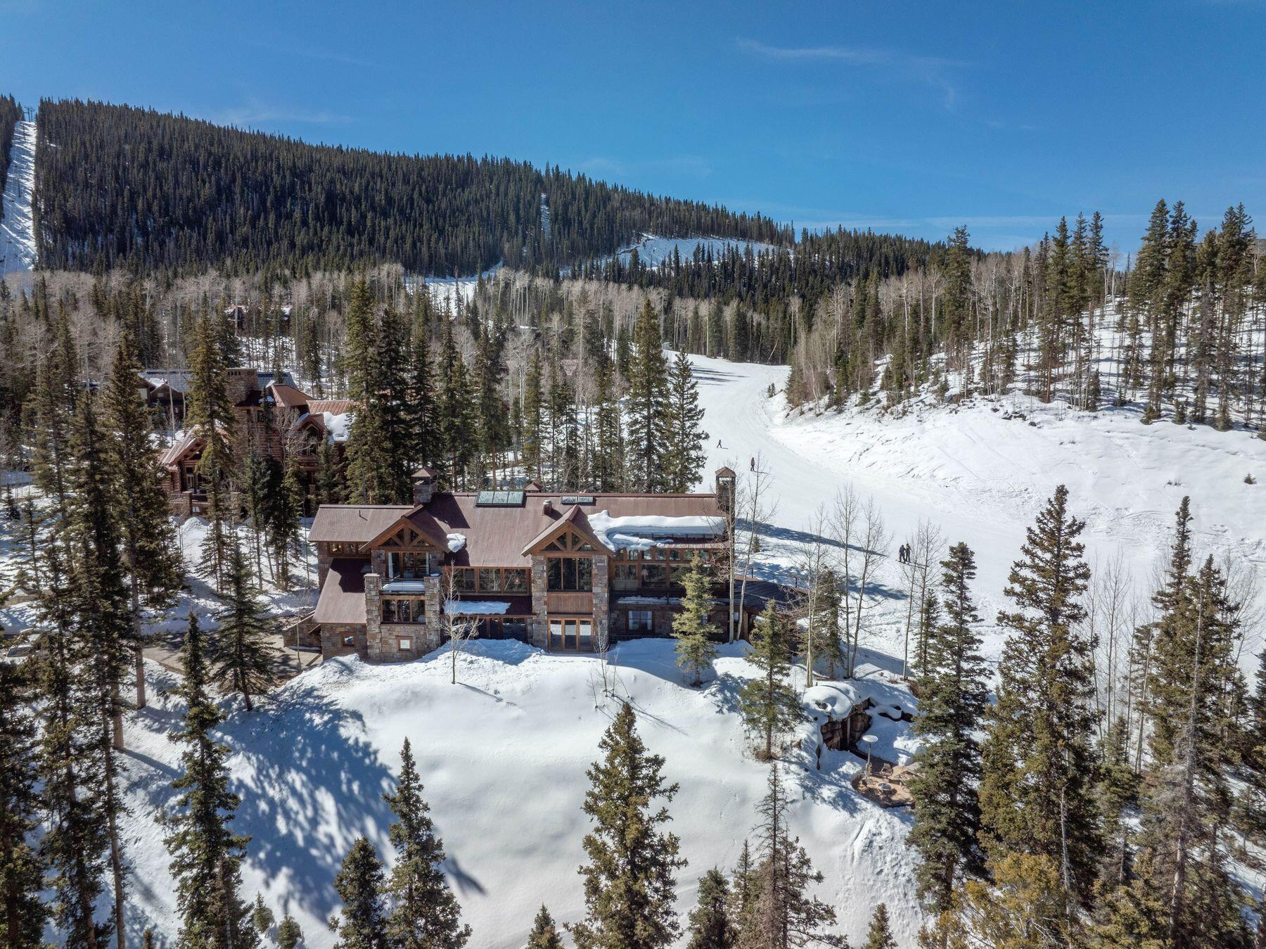 222 High Country Road Mountain Village, CO 81435 - Photo 33 of 37 a view of a lake with a mountain