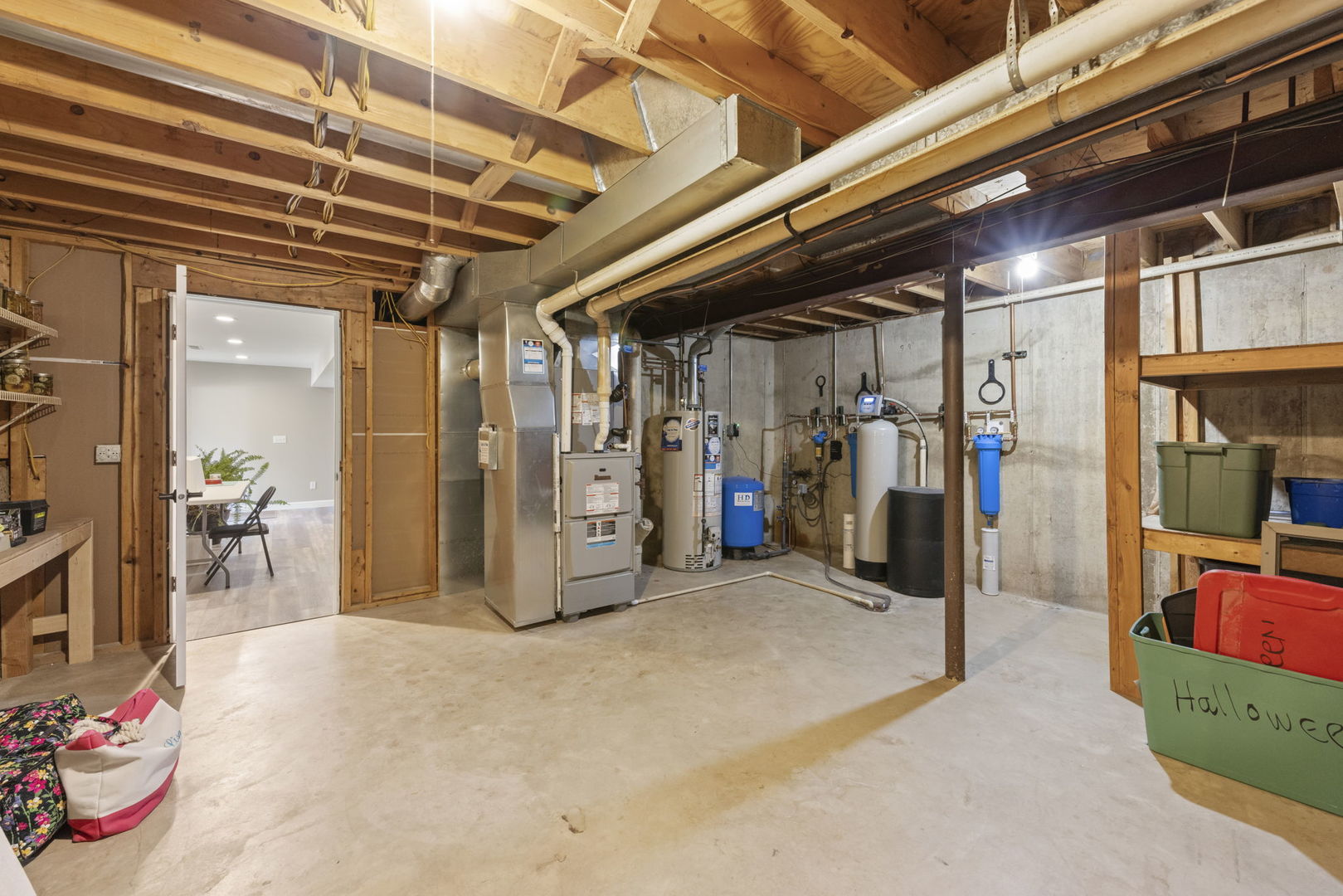 19 Shagbark Lane Newark, IL 60541 - Photo 35 of 60 a view of a room with gym equipment