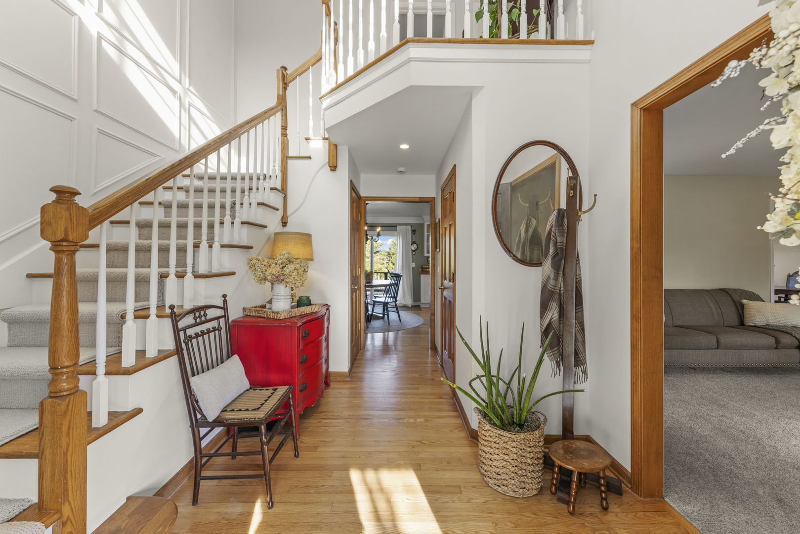 19 Shagbark Lane Newark, IL 60541 - Photo 4 of 60 a view of entryway with wooden floor