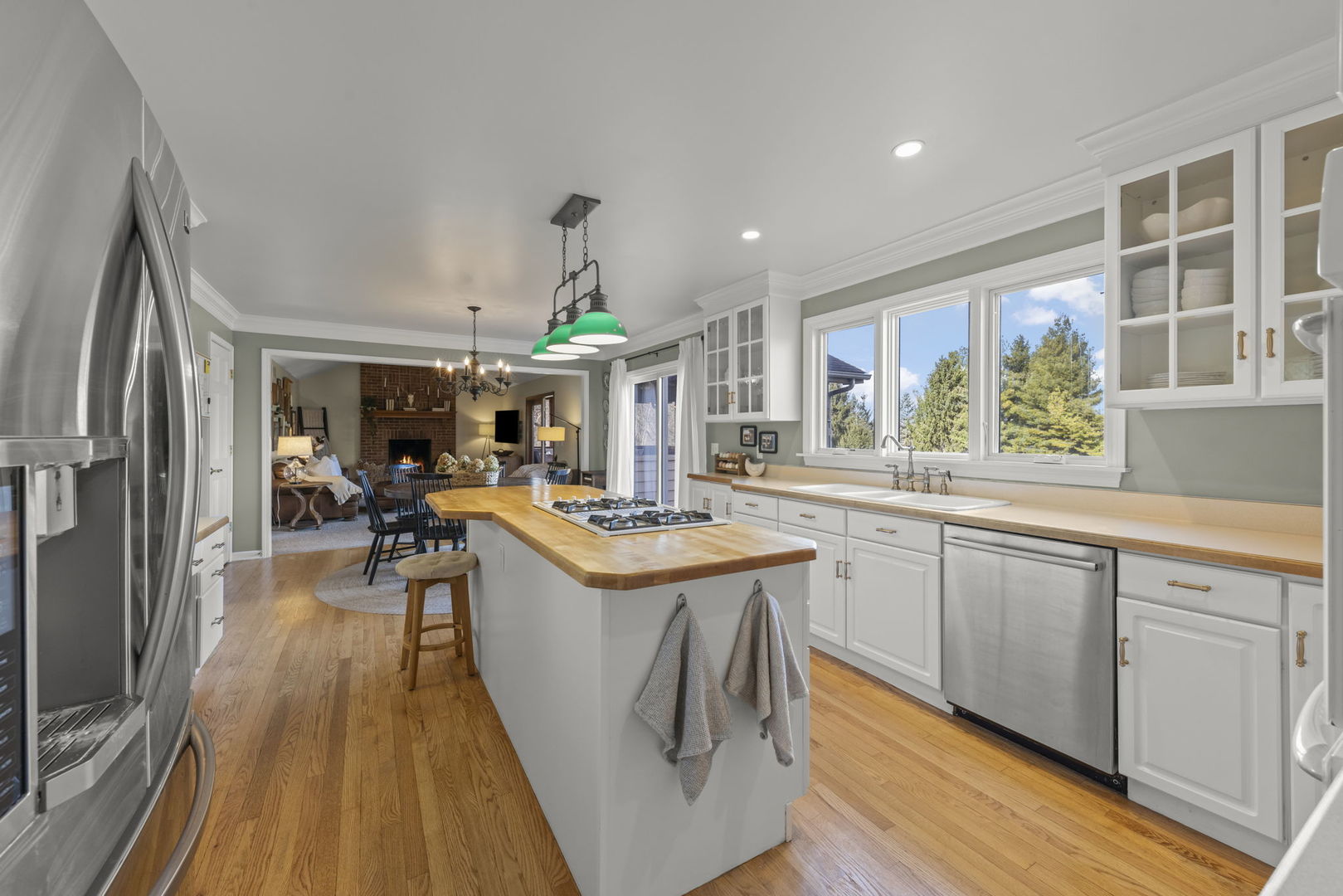 19 Shagbark Lane Newark, IL 60541 - Photo 10 of 60 a kitchen with counter top space a sink and appliances