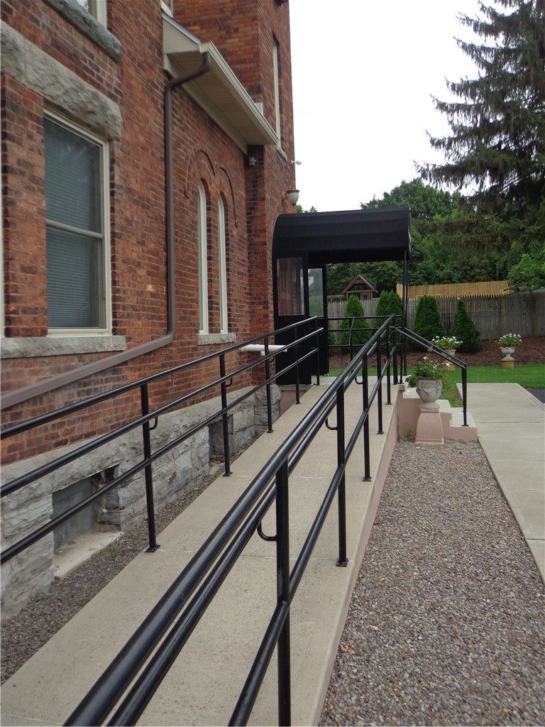 68 North Division Street Auburn, NY 13021 - Photo 21 of 39 Handicap ramp