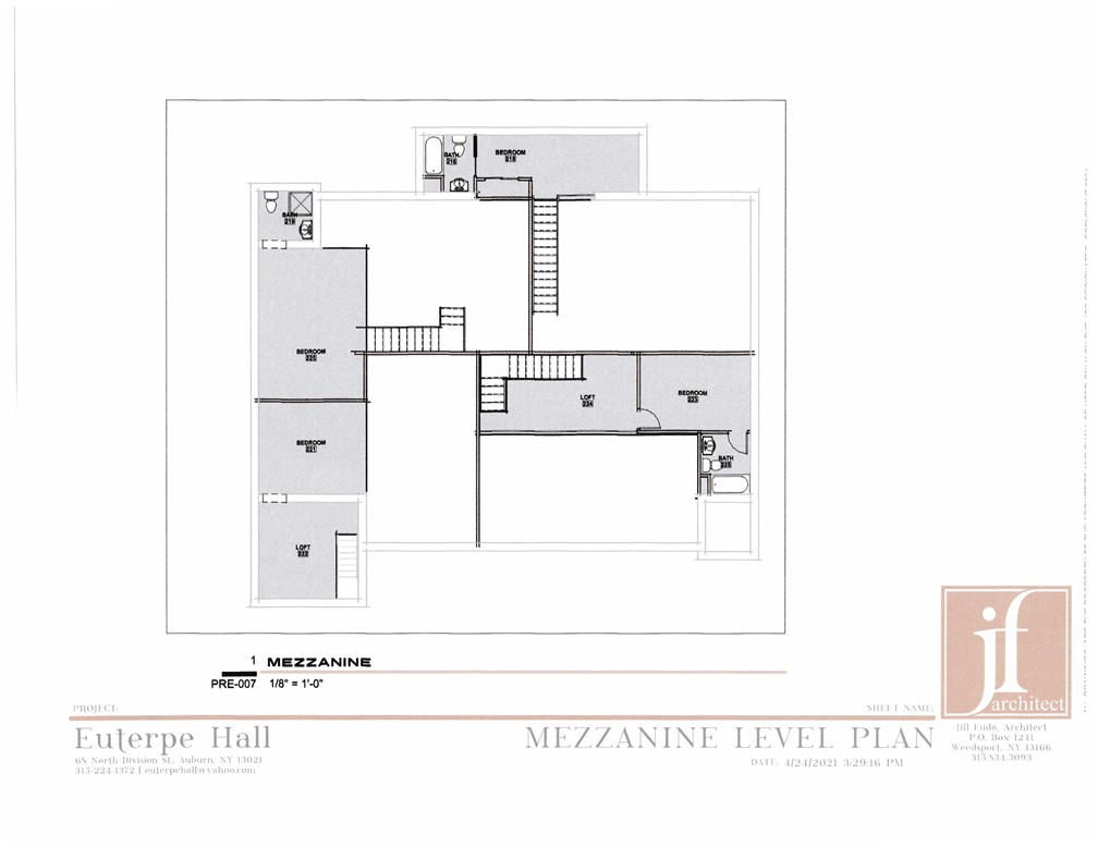 68 North Division Street Auburn, NY 13021 - Photo 35 of 39 Preliminary apartment design