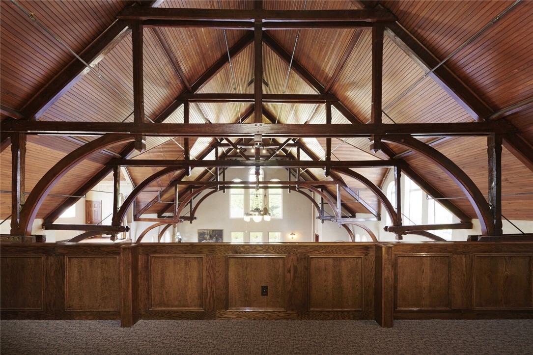 68 North Division Street Auburn, NY 13021 - Photo 9 of 39 view of celing from balcony