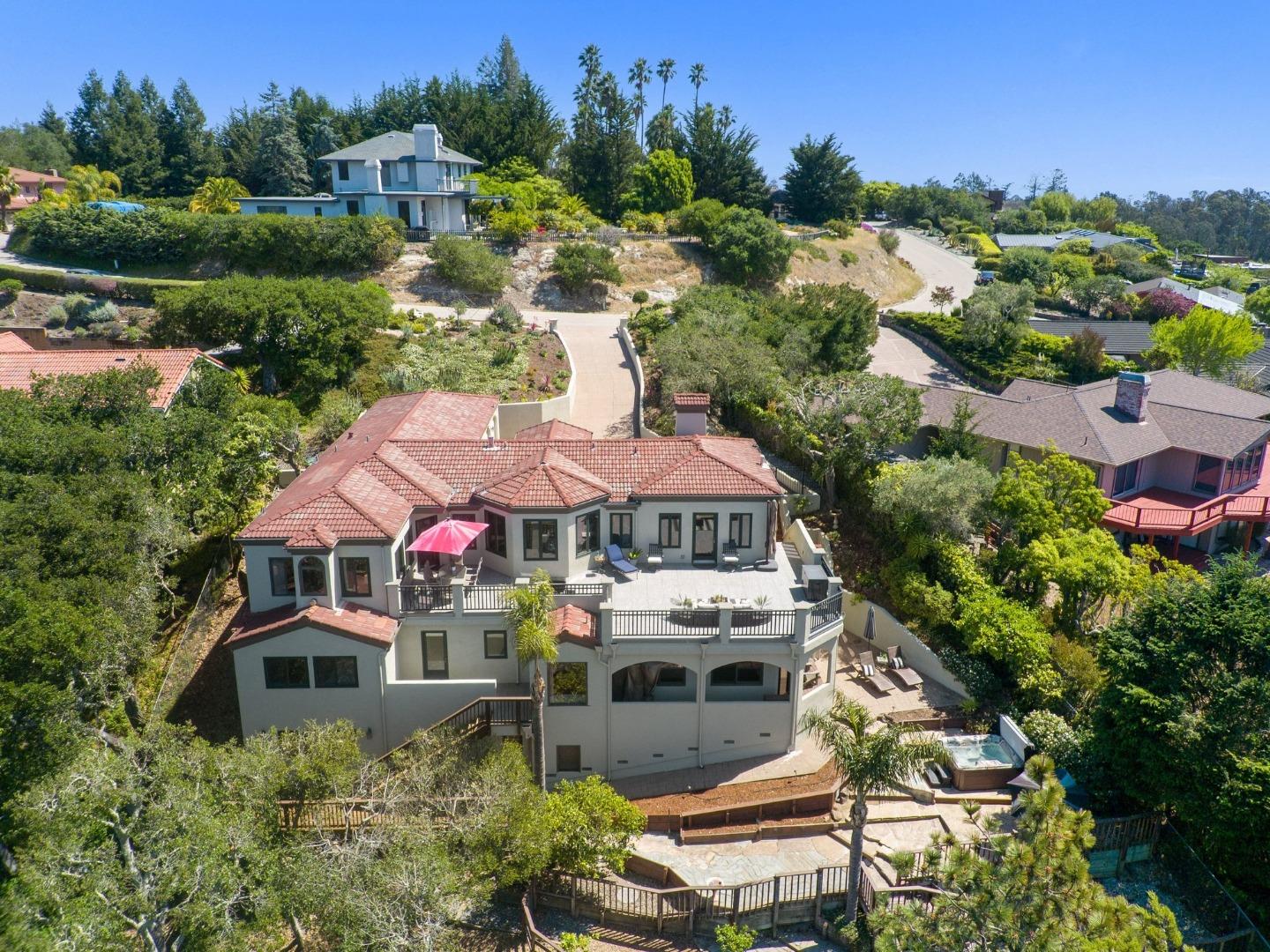 17 Kite Hill Road Santa Cruz, CA 95060 - Photo 100 of 102 an aerial view of a house